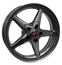 Load image into Gallery viewer, Race Star 92 Drag Star 17x9.50 5x4.50bc 6.88bs Direct Drill Met Gry Wheel