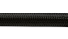 Load image into Gallery viewer, Vibrant -4 AN Black Nylon Braided Flex Hose (2 foot roll)