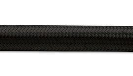 Vibrant -12 AN Black Nylon Braided Flex Hose (2 foot roll)