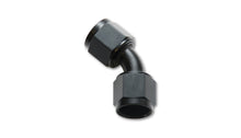 Load image into Gallery viewer, Vibrant -6AN X -6AN Female Flare Swivel 45 Deg Fitting ( AN To AN ) -Anodized Black Only