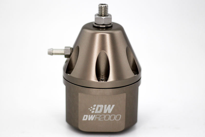 DeatschWerks DWR2000 Adjustable Fuel Pressure Regulator - Titanium