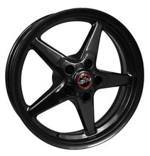 Load image into Gallery viewer, Race Star 92 Drag Star Bracket Racer 17x4.5 5x4.50BC 1.75BS Gloss Black Wheel