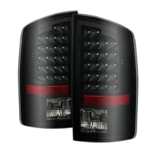 Load image into Gallery viewer, Xtune Dodge Ram 07-08 1500 / Ram 07-09 2500/3500 LED Tail Lights Black Smoke ALT-JH-DR07-LED-BKSM