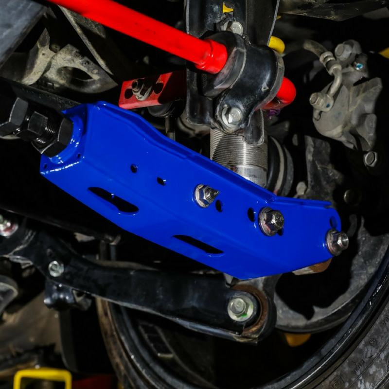 BLOX Racing Rear Lower Control Arms - Teal (2013+ Subaru BRZ/Toyota 86 / 2008+ Subaru WRX/STI)