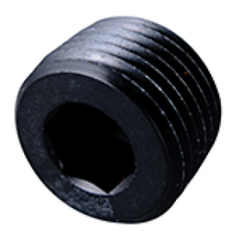 Load image into Gallery viewer, Fragola 3/8 NPT Pipe Plug- Internal Black