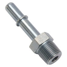Load image into Gallery viewer, Russell Performance EFI Adapter Fitting 3/8 NPT MALE TO 3/8in SAE Quick Disc Male Zinc