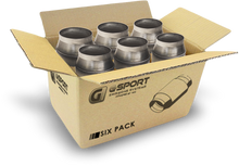 Load image into Gallery viewer, GESI G-Sport 6PK 300 CPSI EPA Compliant 3in Inlet/Outlet GEN1 Ultra High Output Cat Conv Assembly