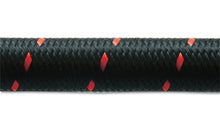 Load image into Gallery viewer, Vibrant -10 AN Two-Tone Black/Red Nylon Braided Flex Hose (10 foot roll)
