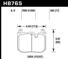 Load image into Gallery viewer, Hawk 13-16 BMW 328i xDrive DTC-70 Front Race Brake Pads