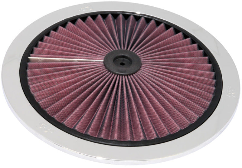 K&N X-Stream Top Filter X-Stream 14 inch OD Chrome