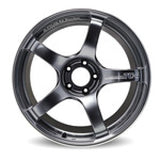 Advan TC4 17x9.0 +63 5-114.3 Racing Gunmetallic Ring Wheel
