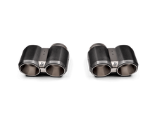 Load image into Gallery viewer, Akrapovic 2021+ BMW G87 M2, G80 M3 &amp; G82 M4 Octagonal Carbon Design Tail Pipe Set