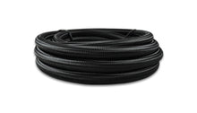 Load image into Gallery viewer, Vibrant -4 AN Black Nylon Braided Flex Hose w/ PTFE liner (20FT long)