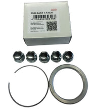 Load image into Gallery viewer, BBS PFS KIT - Subaru 5x114.3 - Includes 82mm OD - 56mm ID Ring / 82mm Clip / Lug Nuts