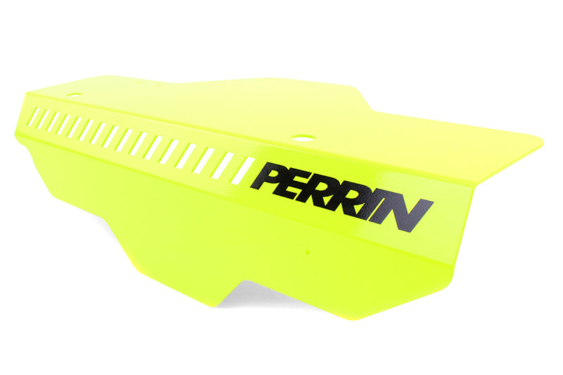 Perrin Subaru Neon Yellow Pulley Cover