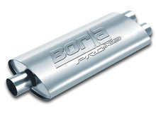 Load image into Gallery viewer, Borla Pro-XS 2.5in Tubing 19in x 4in x 9.5in Oval Center/Dual Muffler