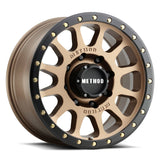 Method MR305 NV HD 18x9 +18mm Offset 8x6.5 130.81mm CB Method Bronze/Black Street Loc Wheel