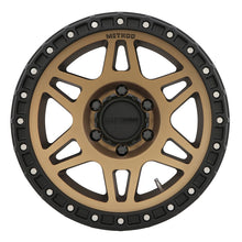 Load image into Gallery viewer, Method MR312 17x8.5 0mm Offset 6x5.5 106.25mm CB Method Bronze/Black Street Loc Wheel