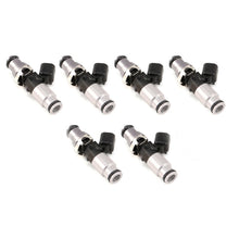 Load image into Gallery viewer, Injector Dynamics 1050X Injectors 14mm (Grey) Adaptor Top - (Silver) Bottom Adapter (Set of 6)